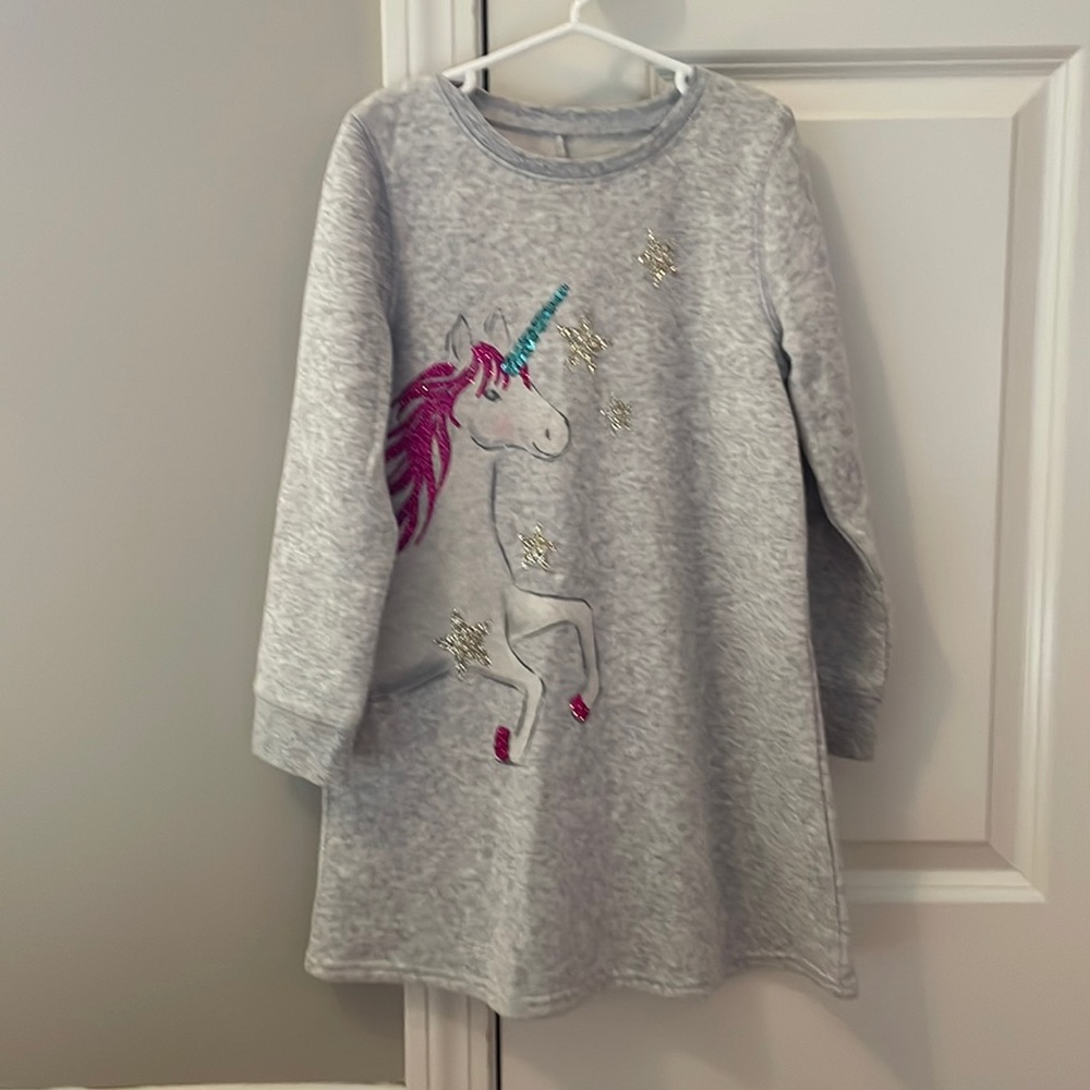 Girls Unicorn Dress size 6